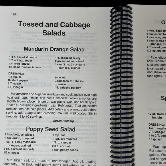 Gethsemane Lutheran Church Centennial Cookbook 1990 Hopkins Minn Recipes Meals - Picture 10 of 13